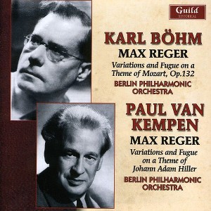 Reger & Bpo & Bohm - Bohm Van Kempen Conduct Music By Max Reger (CD) - 1 of 1