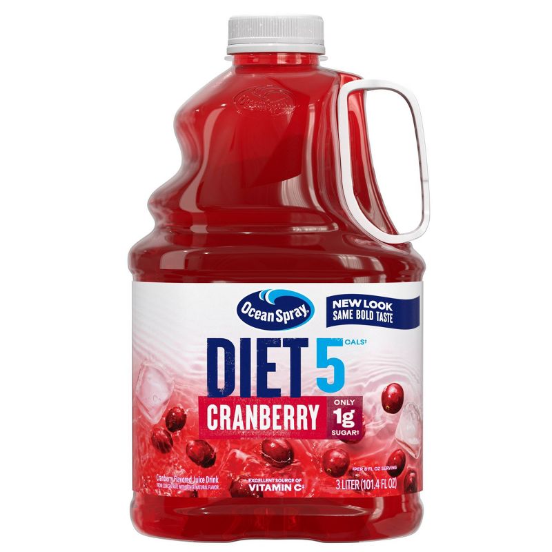 Ocean Spray Diet Cranberry Juice - 101 fl oz Bottle, 1 of 7