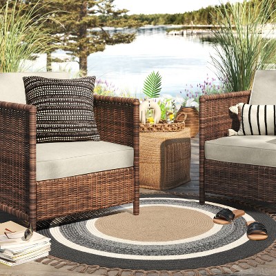 Double Welt Outdoor Cushions Target - Two Seater Outdoor Bench Cushions Philippines