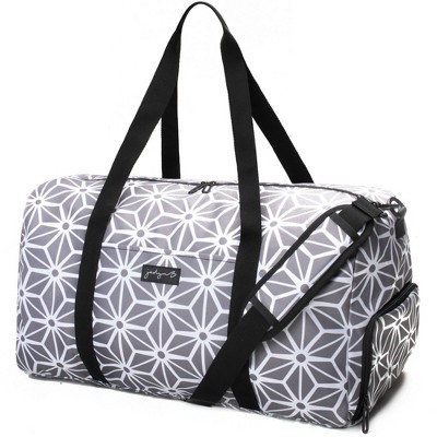 Jadyn Weekender   Women's Large Duffel Bag with Shoe Compartment - Geometric Gray