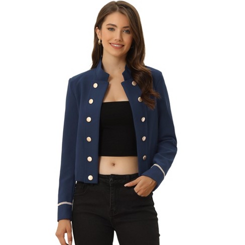 Navy casual outlet jacket womens