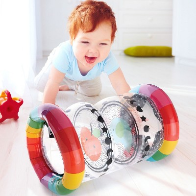 The Peanutshell Tummy Time Roller, Early Sensory and Development Toy for Crawling Babies