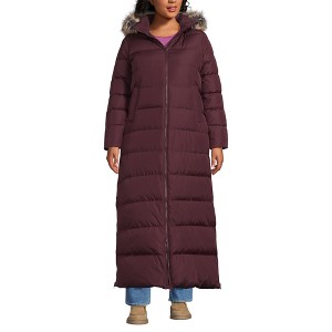 Lands' End Women's Outerwear Down Maxi Winter Coat - 1 of 4