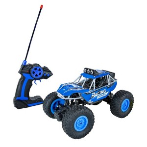 Sunnydaze Monster Truck Remote Control Racing Car - 1:16 Scale - 1 of 4
