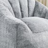 LIVAREEmlen Lazy Sofa with Armrests Stuffed High-Density Foam, Comfy Bean Bag Chair for Adults in Living Room,Bedroom Reading - 3 of 4