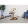 Go Pet Club 32" IQ Busy Box Cat Scratching Post with Padded Perches SF064 - Beige - 2 of 2