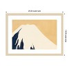 Amanti Art The Mountain Fuji, 1909 by Kamisaka Sekka Wood Framed Wall Art Print - 4 of 4
