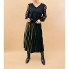 Women's Evie Velvet Skirt - Papillon - 3 of 4