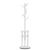 VECELO Coat Rack Freestanding, Solid Wood Entryway Hanger Stand, Hall Tree with Hooks, Floor Standing Tree Stand - 2 of 4