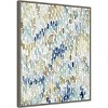 23" x 28" River Wavelets I by Grace Popp Framed Canvas Wall Art Print - Amanti Art: Modern Lithograph, Polystyrene Frame - 2 of 4