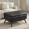NicBex Square Storage Ottoman for Bedroom,Modern Storage Bench with Solid Wood Frame,Ottoman for Living Room,Bedroom,Entryway - 2 of 4