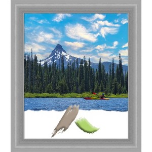 Amanti Art Peak Polished Nickel Narrow Picture Frame - 1 of 4