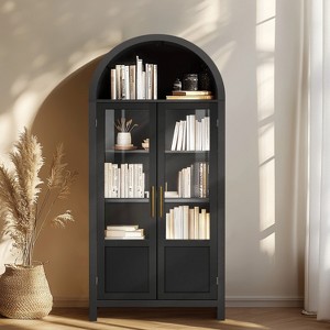 Vatros Arched Cabinet Wooden Display Cabinet - 1 of 4
