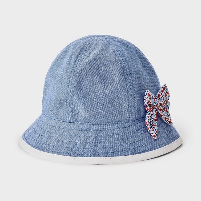 Baby Girls' Summer Celebration Hat - Cat & Jack™ Blue