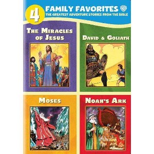4 Family Favorites: Greatest Adventures of the Bible (DVD) - 1 of 1