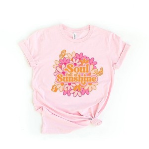 Simply Sage Market Women's Soul Full of Sunshine Short Sleeve Graphic Tee - 1 of 3
