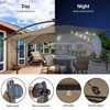 8.2x8.2 FT LED Solar Lighted Patio Offset Umbrella with Fade-resistant - 4 of 4