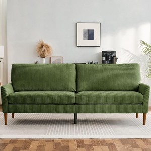 Vipbear 88 "Sofa, a comfortable two-seater sofa, a modern large-sized sofa, suitable for bedrooms and offices, no tools required for assembly - 1 of 4