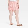 Women's Mid-Rise Linen Pull-On Shorts - Universal Thread™ - 2 of 3