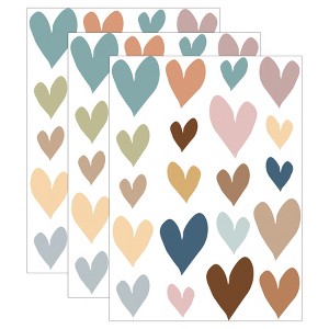 Teacher Created Resources® Everyone is Welcome Hearts Accents - Assorted Sizes, 60 Per Pack, 3 Packs - 1 of 3