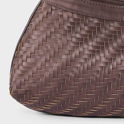 Сумки A New Day Woven Shoulder Bag - A New Day™ Brown — фото 5