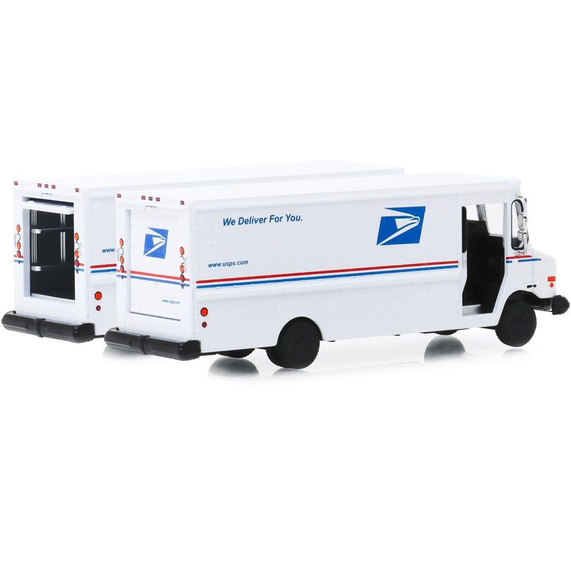 2019 Mail Delivery Vehicle White "USPS" (United States Postal Service) "H.D. Trucks" Series 17 1/64 Diecast Model by Greenlight, 3 of 4