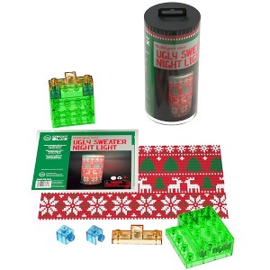 E-Blox: Power Blox BYO: Holiday Night Light - Ugly Sweater 2 - Ages 5+ - 1 of 4