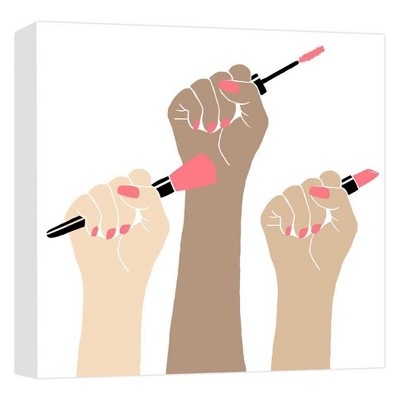 16" x 16" Making Up Decorative Wall Art - PTM Images