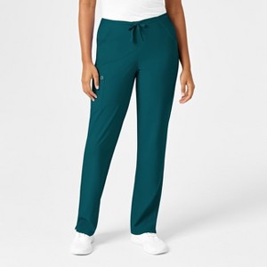 Wink W123 Women's Drawstring Scrub Pant Petite, S. - 1 of 4