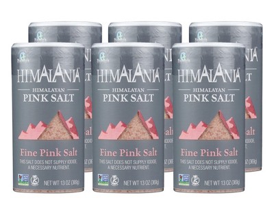 Himalania Fine Grain Himalayan Pink Salt Shaker - Case of 6/13 oz