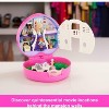 Polly Pocket Micro Dolls and Playset, Collector Clueless Compact with Toy Car, Hat and Phone Accessories - 3 of 4