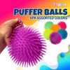 Playbees Soft Spiky Puffer Balls - 6-Pack - 5.5 Inch: Fun, Textured Stress Balls for Sensory Play - 3 of 4
