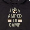 Men's - Instant Message - Amped To Camp Graphic Fleece Pullover Hoodie - 2 of 4