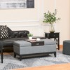NicBex 50" Storage Bench Modern Large Versatile Storage Ottoman Bench for Bedroom, Entryway - 3 of 4