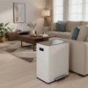 Innovaze 16 Gal / 60L Stainless Steel Step Trash Can, 30L+30L Removable Bin for Kitchen, Home, Office, Apartment - 3 of 4