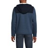 Lands' End Men's Sweater Fleece Mixed Media Full Zip Jacket - 2 of 4