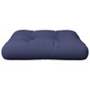 vidaXL Pallet Cushion Navy Blue 19.7"x19.7"x4.7" Fabric - 4 of 4