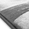 2pc 17"x24" and 21"x34" MICRODRY SoftLux Classic Solid Memory Foam Bath Rug/Runner with Skid Resistant Base: Polyester - 4 of 4