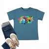 Leo the Truck Leo and Lifty Green - Toddler Short Sleeve Graphic T-Shirt - 2 of 4