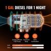 VEVOR Diesel Air Heater All-in-one 12V 8KW for Car RV, Orange - 3 of 4