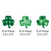 Big Dot of Happiness Shamrock St. Patrick’s Day - Shaped Saint Patty’s Day Party Cut-Outs - 24 Count - image 2 of 4