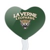 University of La Verne Primary Logo Heart Love Cupcake Picks Toppers Decoration Set of 6 - 2 of 4
