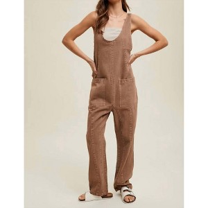 Women's Cotton Denim Overall - WISHLIST - 1 of 2