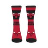 NBA Chicago Bulls Rugby Double Big Crew Socks - Large - 2 of 3