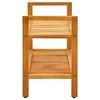 vidaXL Shoe Rack Shoe Storage Organizer Shoe Shelf for Closet Solid Oak Wood - 3 of 4