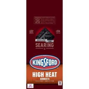 Kingsford High Heat All Natural Original Charcoal Briquettes 12 lb - 1 of 1