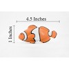 Collectible Wildlife Gifts | Fish, Clownfish, Anemonefish, Museum Quality, Hand Painted, Rubber Fish, Realistic Toy Model, Gift,  4 1/2"   CH466 BB151 - 2 of 4