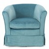 Swivel Modern Upholstered Accent Chair, 360° Rotating Lounge Chair with Removable Cover for Living Room or Reading Nook – The Pop Home - 4 of 4