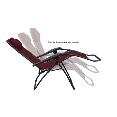 Cloud Comfort 38.9" Zero Gravity Lounger with Bungee Support