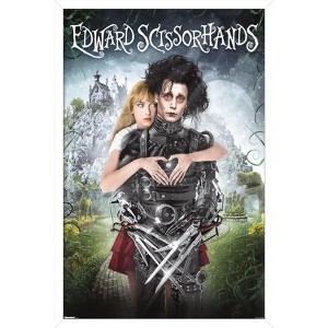 Trends International Edward Scissorhands - Heart One Sheet Framed Wall Poster Prints - 1 of 4